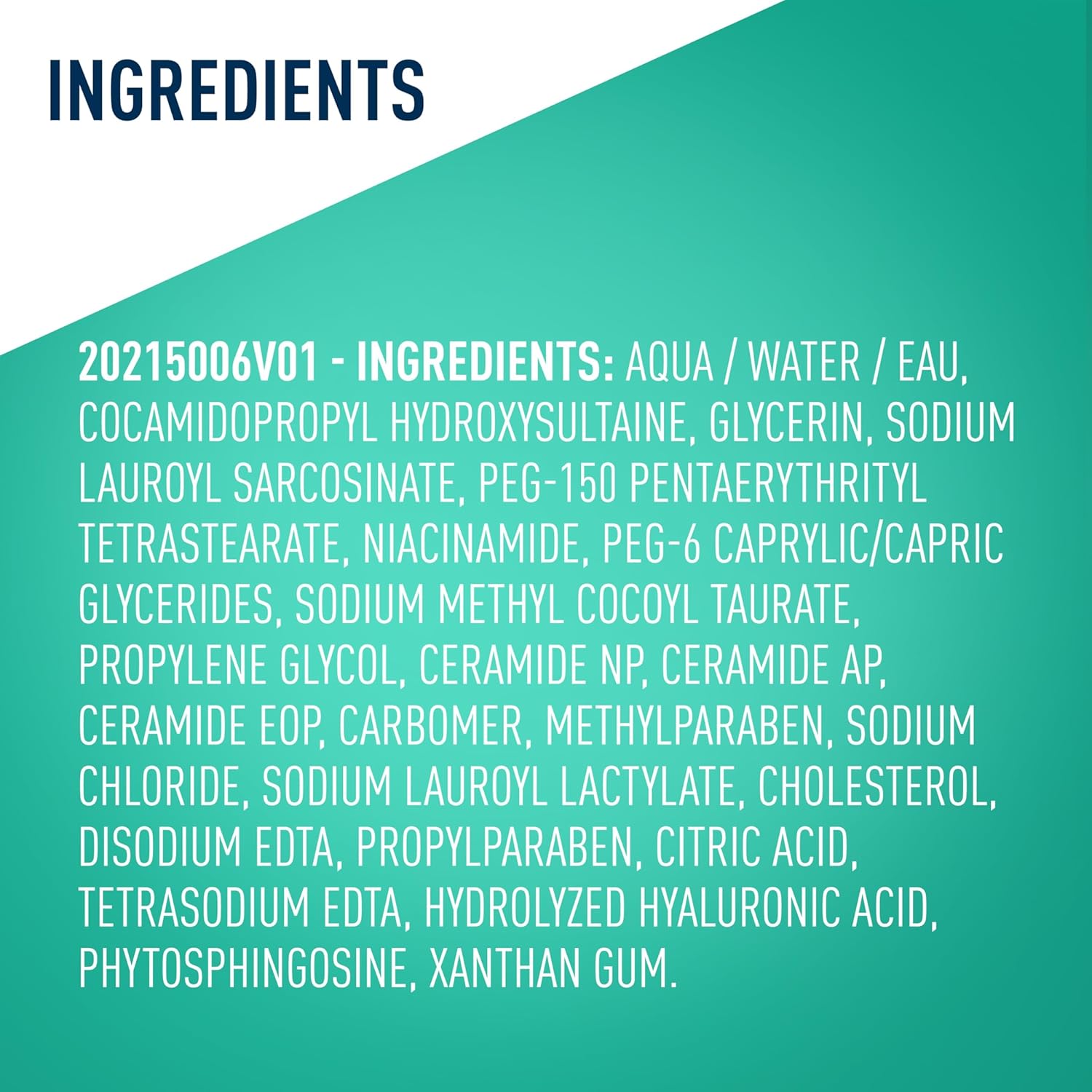 CeraVe Foaming Facial Cleanser for Normal to Dry Skin, Unscented, 19 fl. oz.