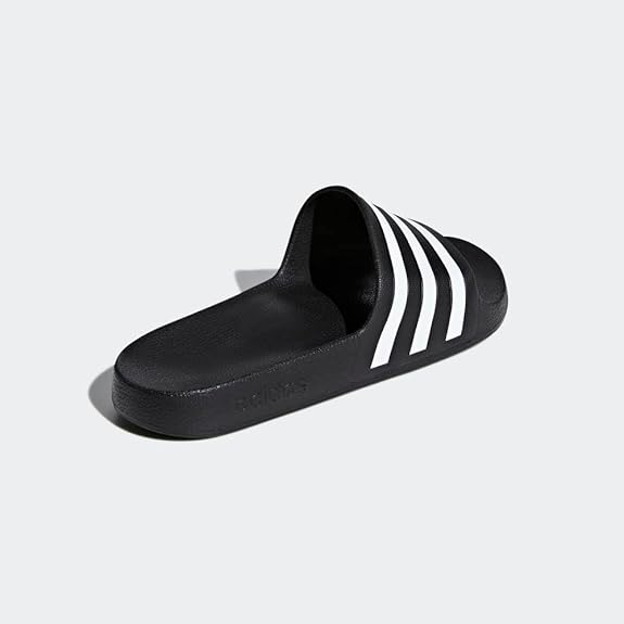 adidas Men's Adilette Shower Slides - Core Black/White, Size 8