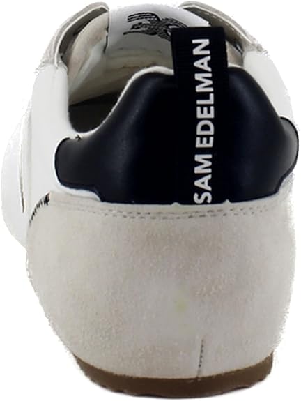 Sam Edelman Women's Zaria Sneakers - White/Black, Size 11