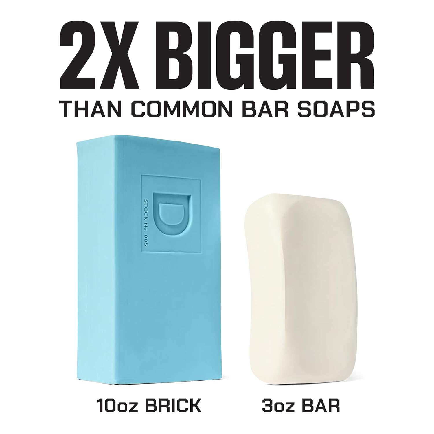 Duke Cannon Supply Co. Extra Large Bar Soap - Superior (Fresh Water + Citrus), 10oz
