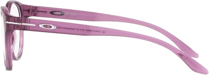 Oakley Unisex Kid's OY8016 Whipback Eyewear Frames - Transparent Indigo (Purple), 47/14/128