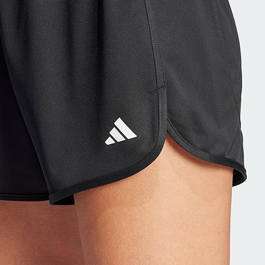 adidas Women's High-Waisted Knit Pacer Shorts - Black, Size XS