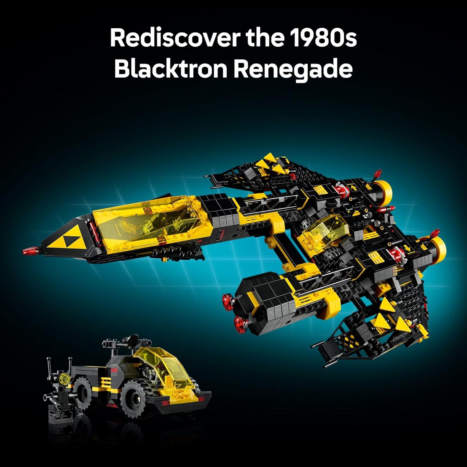 LEGO Icons Blacktron Renegade Building Kit 10355