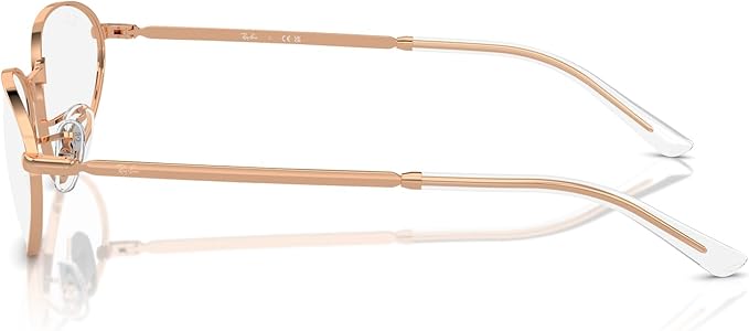 Ray-Ban Unisex RX3734V 3094 Eyewear Frames - Rose Gold, 56/18/145