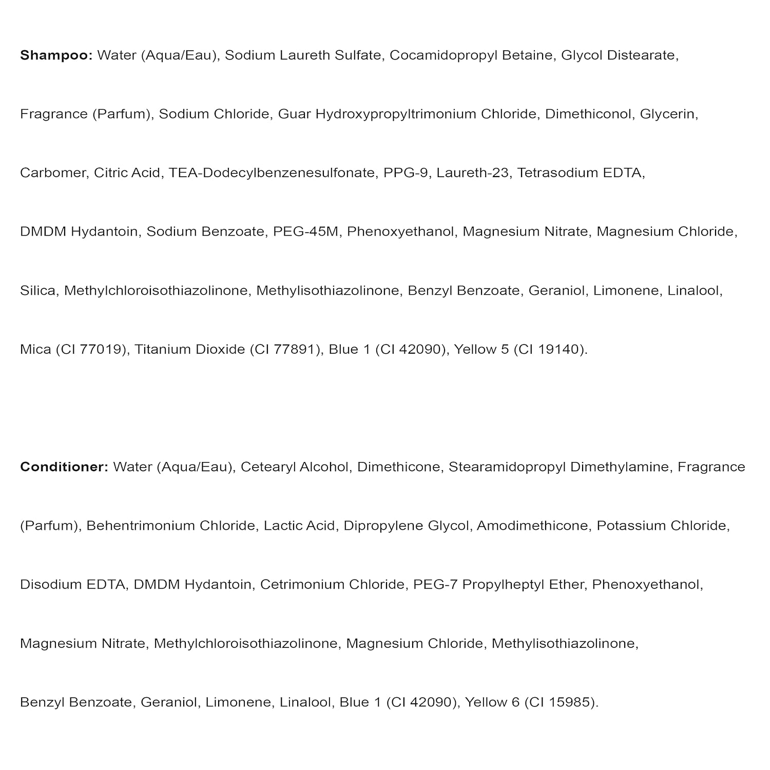 TIGI Bed Head Recovery Shampoo + Conditioner Set for Damaged Hair, 25.35 fl. oz.