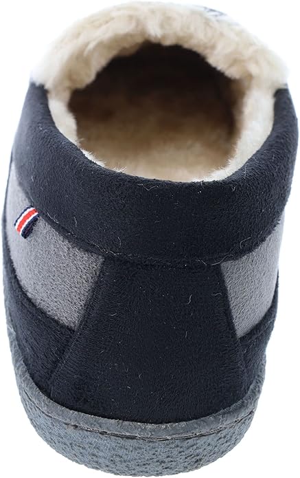 IZOD Men's Classic Memory Foam Moccasin - Gray Black, Size Medium (8/9)