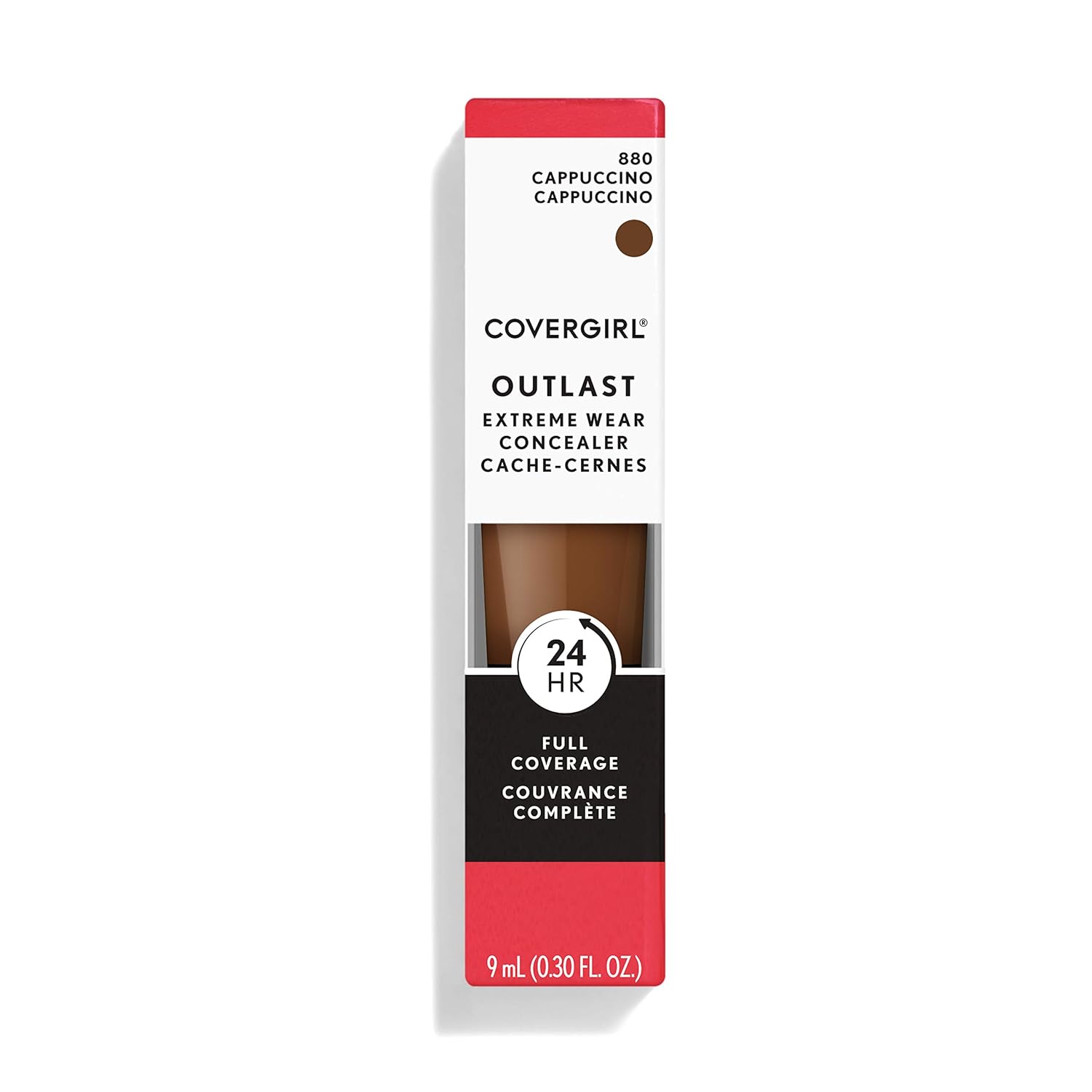 CoverGirl Outlast Extreme Wear Concealer - Cappuccino 880, 0.3 fl. oz.