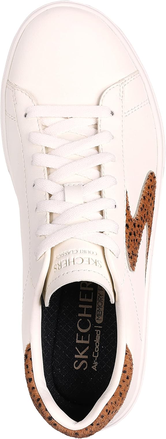 Skechers Women's Eden LX-Feeling Fierce Sneakers - Natural/Brown Suede, Size 10 Wide