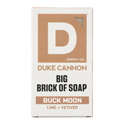 Duke Cannon Supply Co. Extra Large Bar Soap - Buck Moon (Lime + Vetiver), 10oz