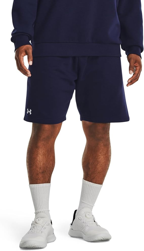 Under Armour Men's Rival Fleece Shorts - Midnight Navy, Size XL