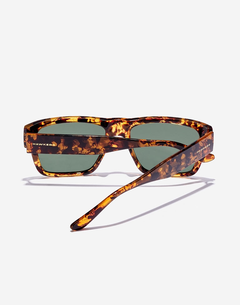 Hawkers Waimea Polarized Sunglasses - Brown Havana Frame, Carey Green Lens