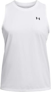 Under Armour Women's Tech Tank Top - White, Size Small