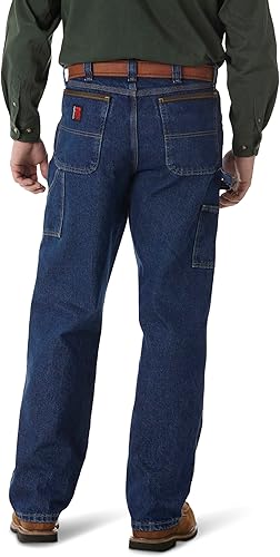 Wrangler Men's Riggs Workwear Utility Jeans (3W040AI) - Antique Indigo, 36W x 30L