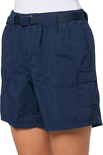 Columbia Women's Sandy River Cargo Shorts II - Collegiate Navy, Size XL