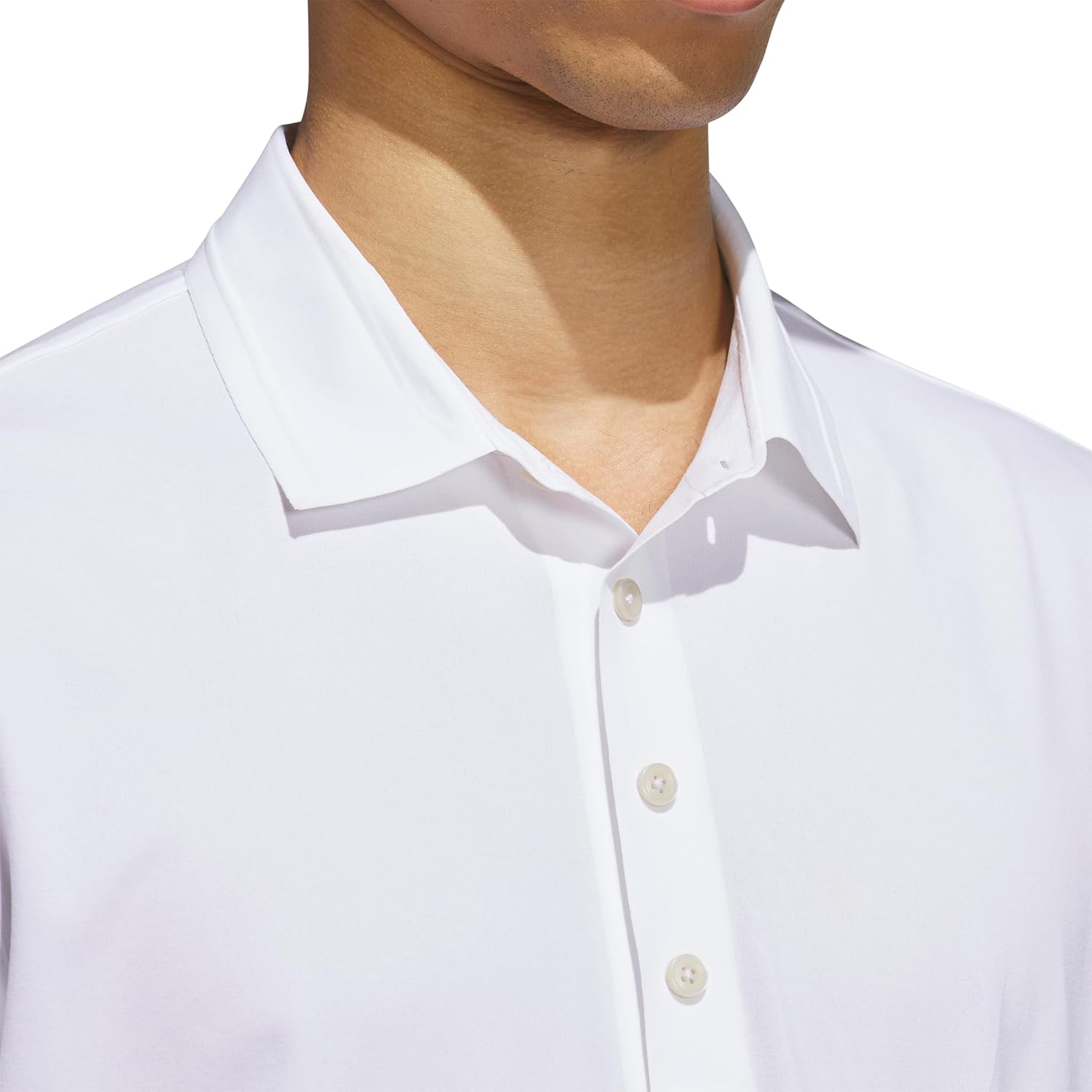 adidas Golf Men's Ultimate365 Tour Twistknit Polo Shirt - White, Size XXL