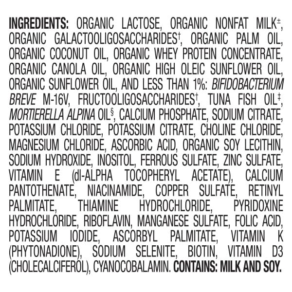 Happy Baby A2 Organic Infant Formula Powder, Stage 1 - 22.9 oz