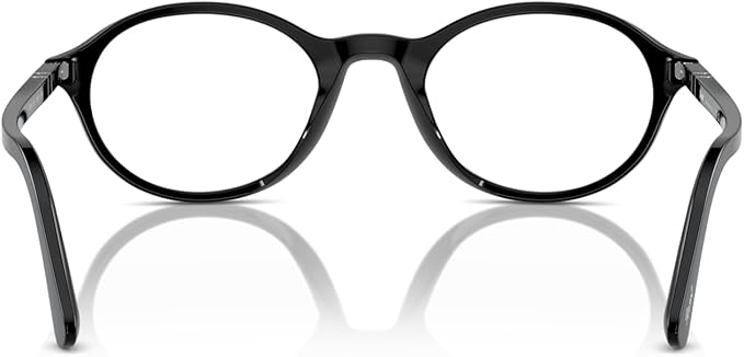 Persol Unisex Adult PO3351V 95 Eyewear Frames - Black, 52/21/145