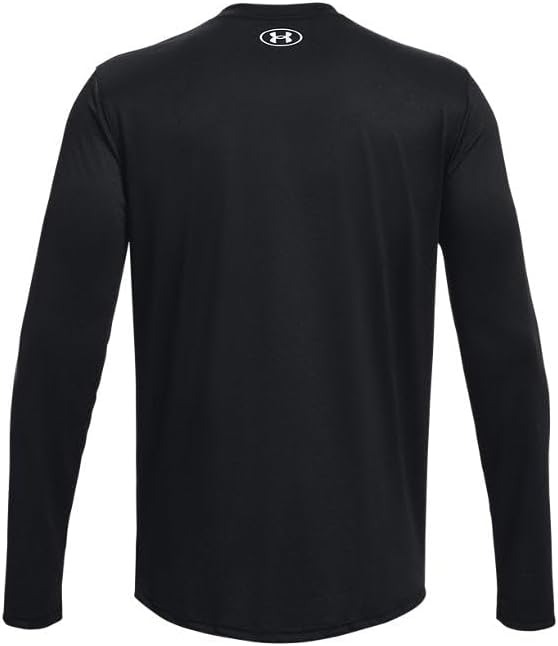 Under Armour Men's Team Tech Long Sleeve T-Shirt - Black/White, Size XL