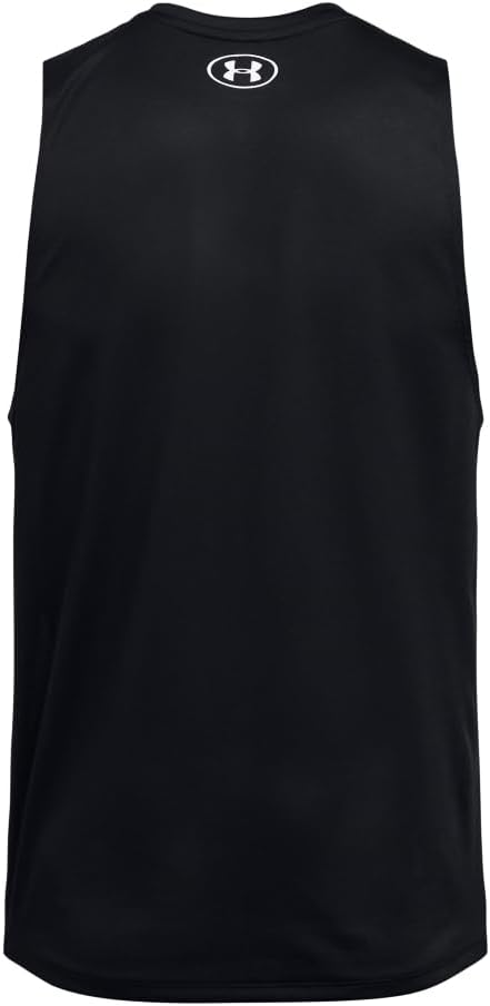 Under Armour Men's UA Tech Muscle Tank Top - Black, Size Large