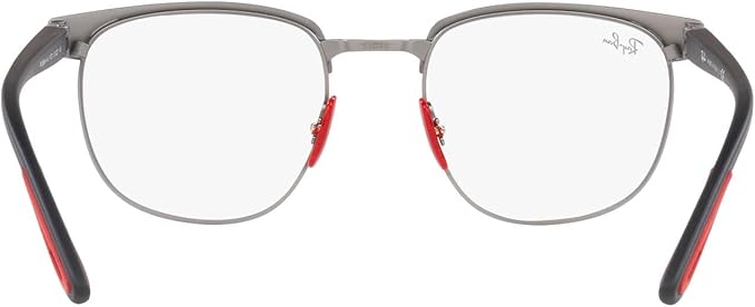 Ray-Ban Unisex RX3698VM F041 Scuderia Ferrari Eyewear Frames - Matte Black on Matte Gunmetal, 51/20/145