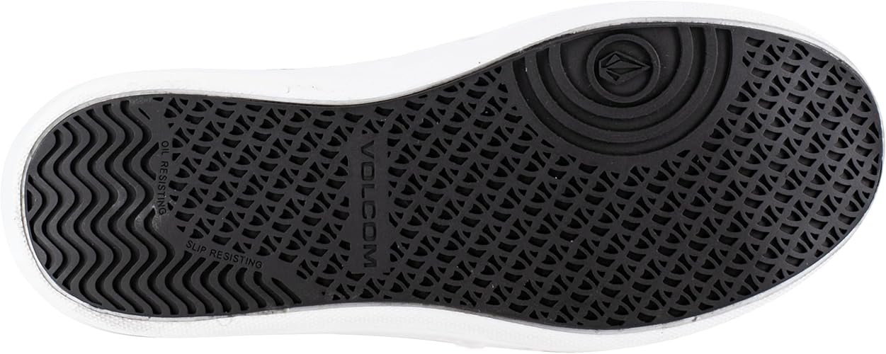 Volcom Men's Evolve High Top SD Comp Toe Suede Shoes - Blue, Size 8.5