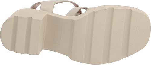 Dolce Vita Women's Lindy Block Heel Platform Sandals - Off White, Size 9