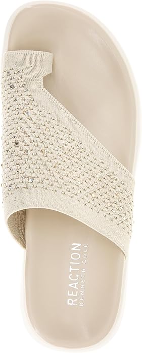 Kenneth Cole Women's Reaction Teffi Knit Sandals - Natural Knit, Size 8