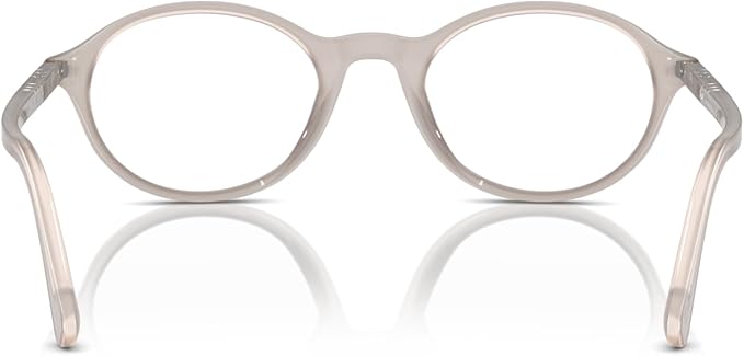 Persol Unisex Adult PO3351V 1203 Eyewear Frames - Frosted Opal Gray, 52/21/145