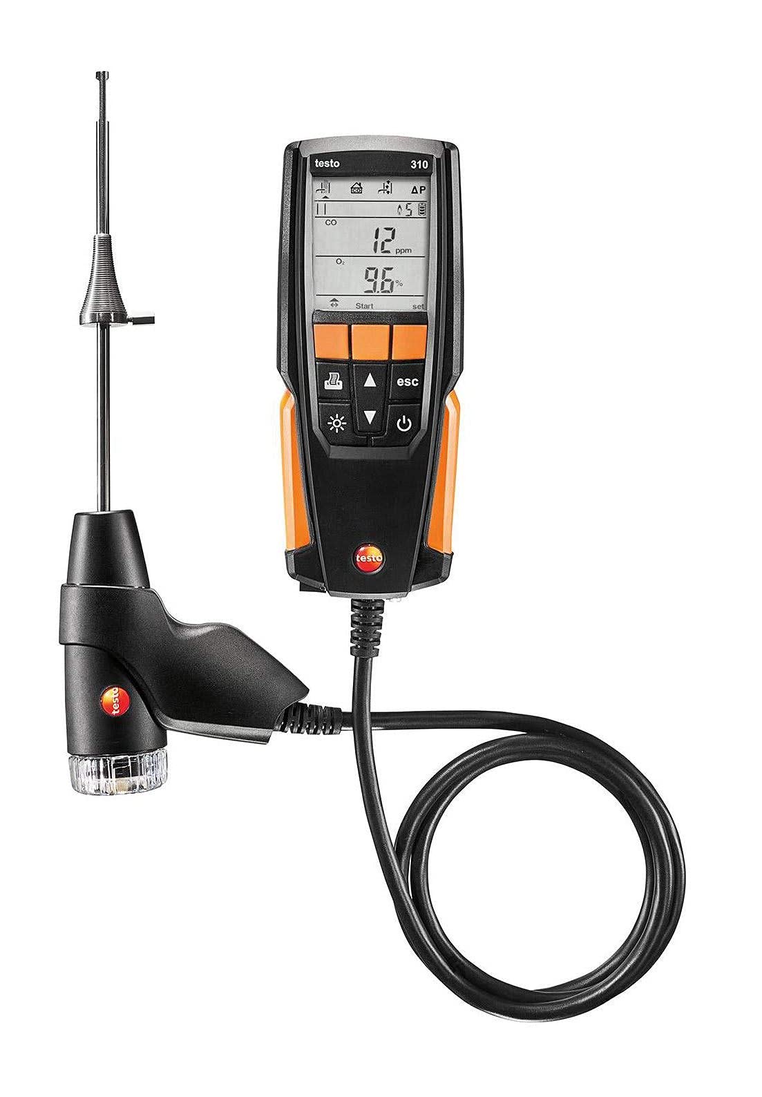 Testo 310 (I) Residential Combustion Analyzer Kit, Kit Only (0563 3100 310)