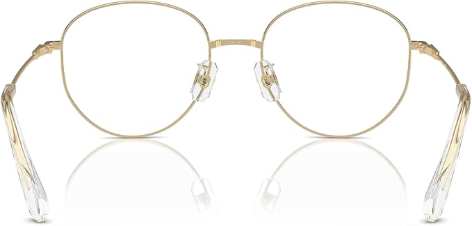 Swarovski Women's SK1016D Asian Fit Eyewear Frames - Pale Gold, 54/19/145