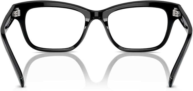Swarovski Women's SK2022F Asian Fit 1001 Eyewear Frames - Black, 55/17/145