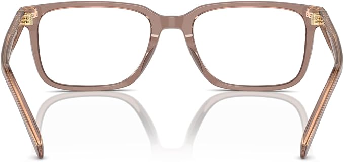 Coach Men's HC6239U 5819 Eyewear Frames - Transparent Pecan, 55mm