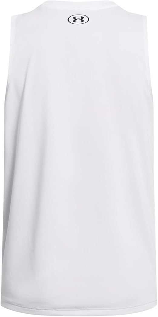 Under Armour Women's Tech Tank Top - White, Size Large