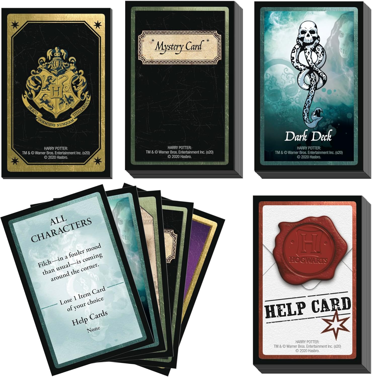 Hasbro Gaming Clue: Wizarding World Harry Potter Edition Mystery Board Game *Damaged Box*