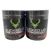 Bucked Up Pre Workout Powder, 30svgs - Watermelon, 2 Pack