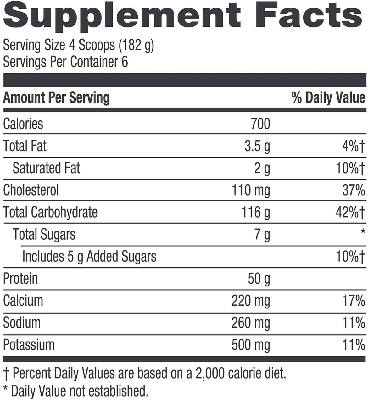 GNC Pro Performance Weight Gainer Powder - Vanilla Ice Cream, 2.5lb (6 Servings)