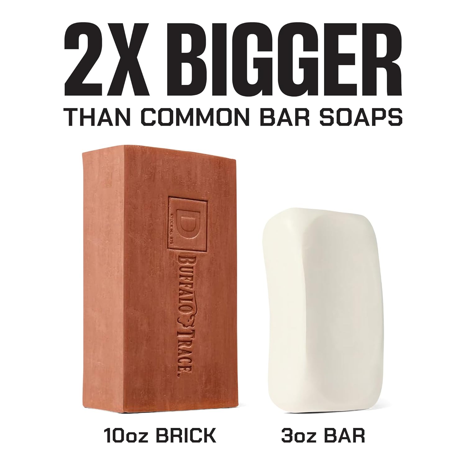 Duke Cannon Supply Co. Extra Large Bar Soap - Big American Bourbon Scent, 10oz