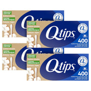 Q-tips Cotton Swabs Made From Organic Cotton - 400 Count (4 Pack)