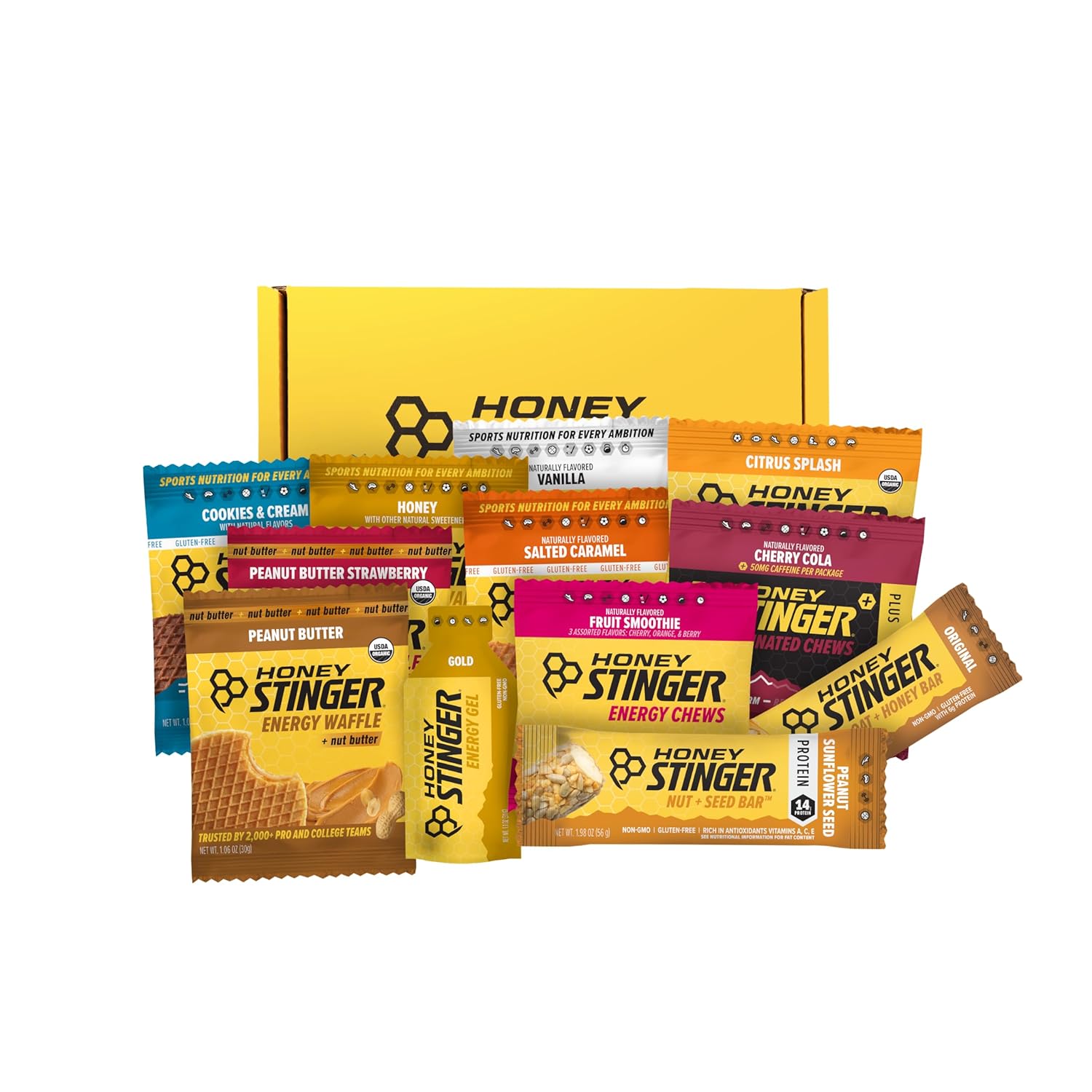 Honey Stinger Prepare, Perform, and Recover Variety Pack - 12 Piece Pack