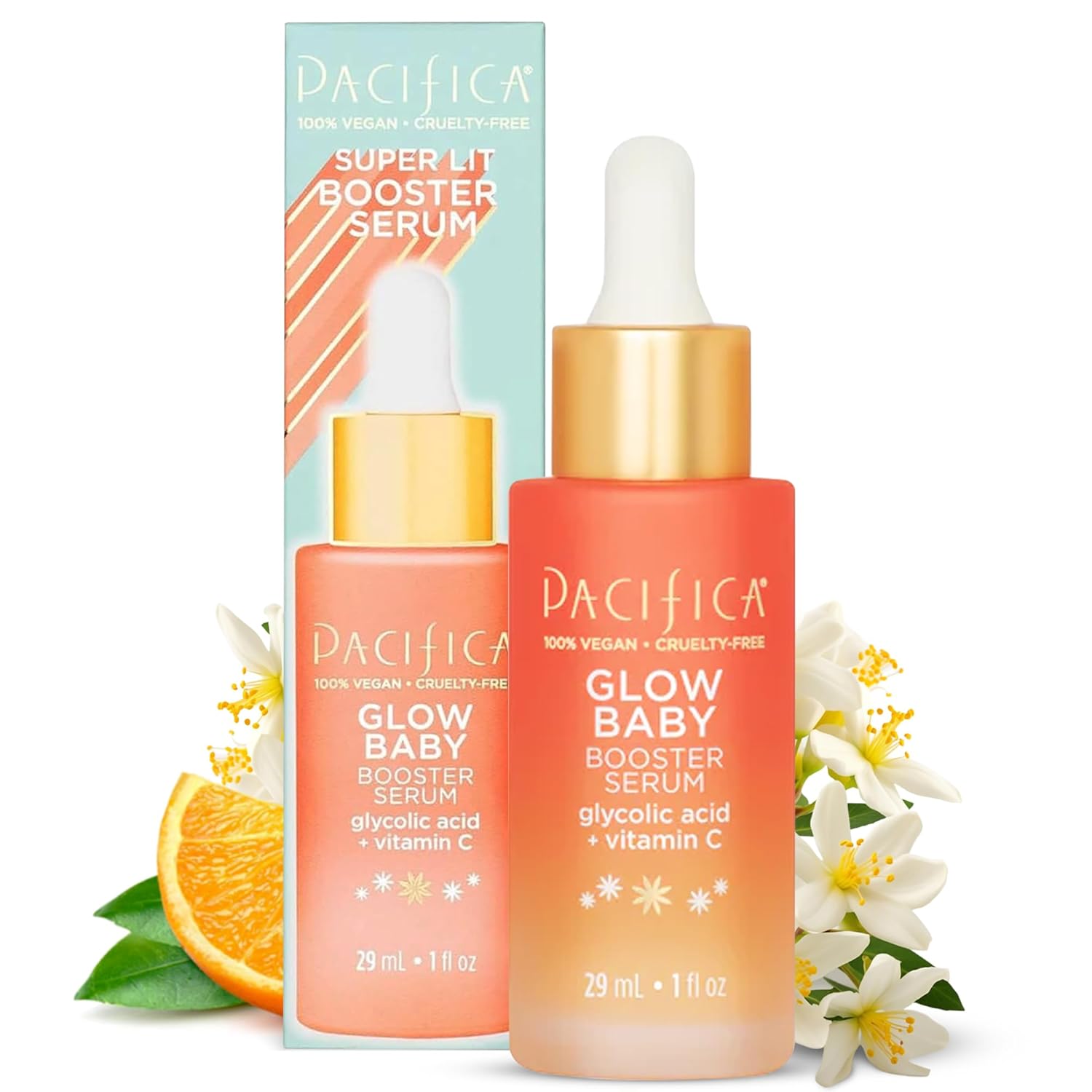 Pacifica Glow Baby Vitamin C Booster Serum, 1 fl oz