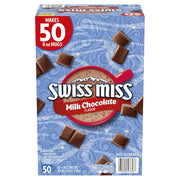 Swiss Miss Milk Chocolate Hot Cocoa Mix Powder Packets, 50 Ct Box