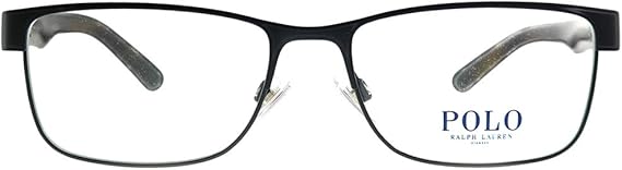 Polo Ralph Lauren Men's PH1157 9038 Eyewear Frames - Matte Black, 57/17/150