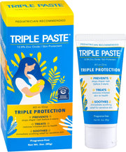 Triple Paste All-in-One Triple Protection Diaper Rash Cream, Fragrance Free - 3oz