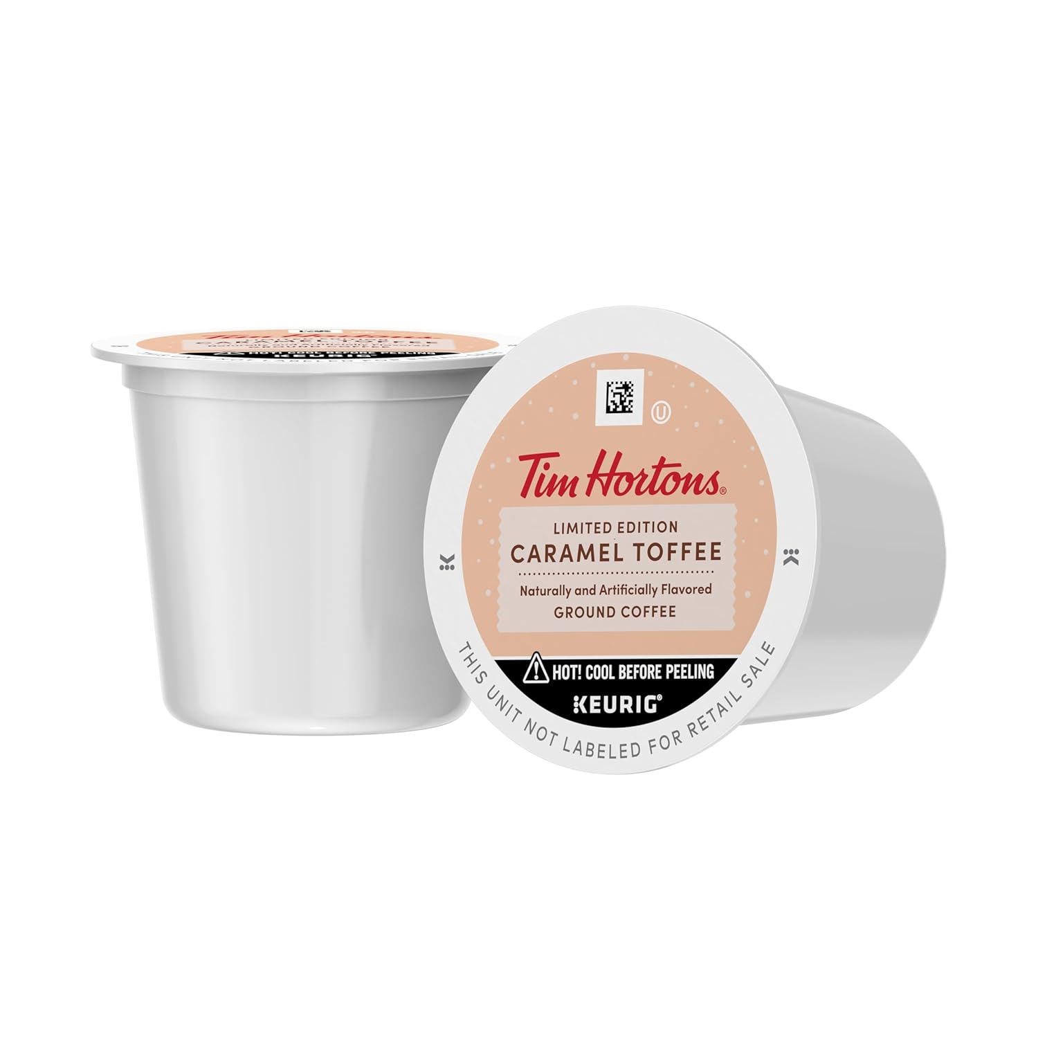 Tim Hortons Limited Edition Caramel Toffee Keurig K-Cup Coffee Pods, 12ct
