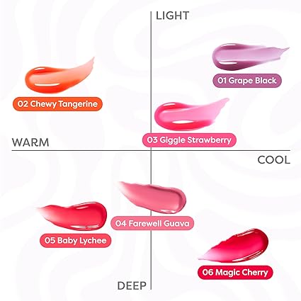 Colorgram Fuirty Glass Gloss Lipgloss - 01 Grape Black