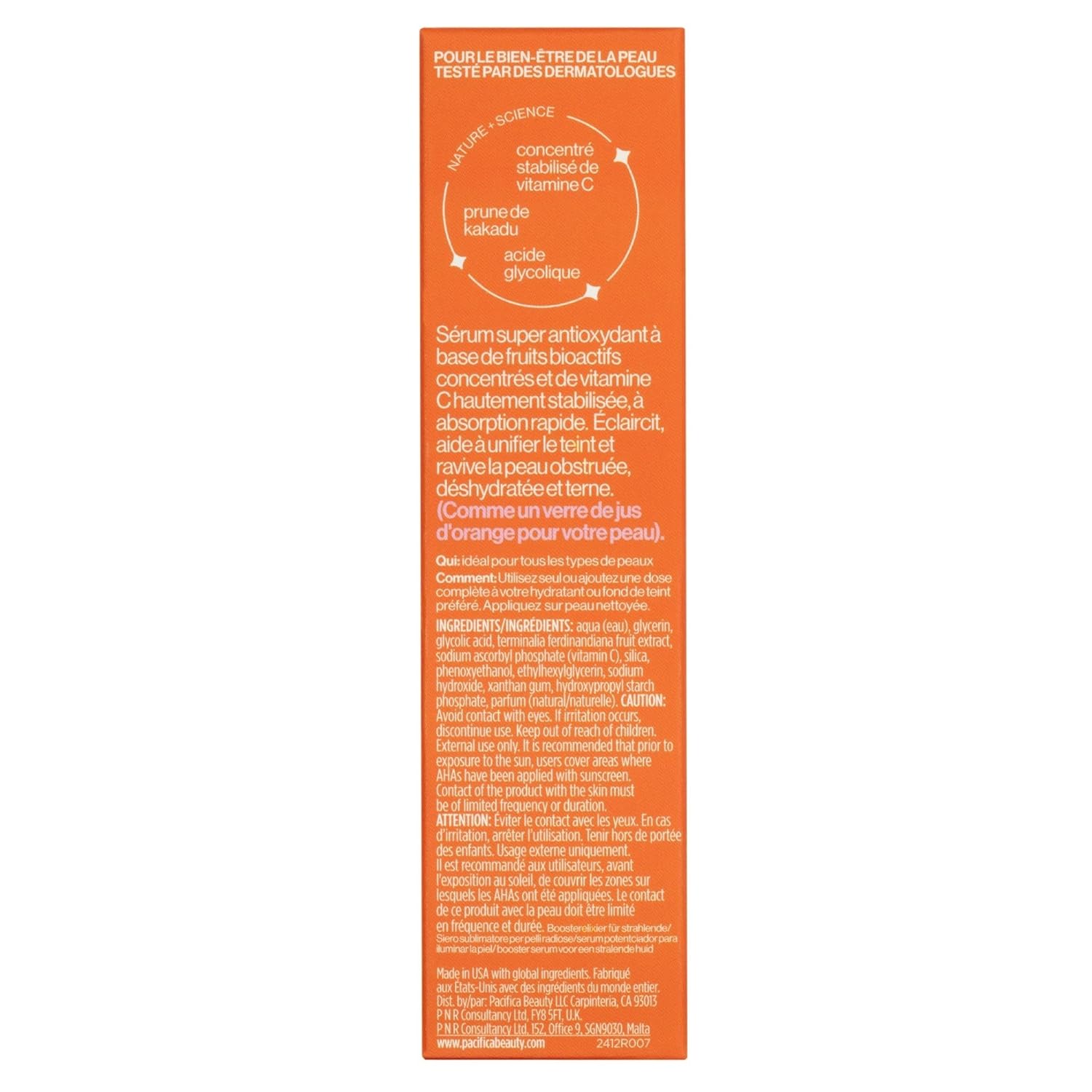Pacifica Glow Baby Vitamin C Booster Serum, 1 fl oz