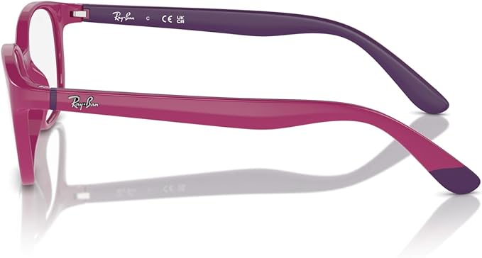 Ray-Ban Kids' Ry1632 3933 Eyewear Frames - Fuchsia on Violet, 48/16