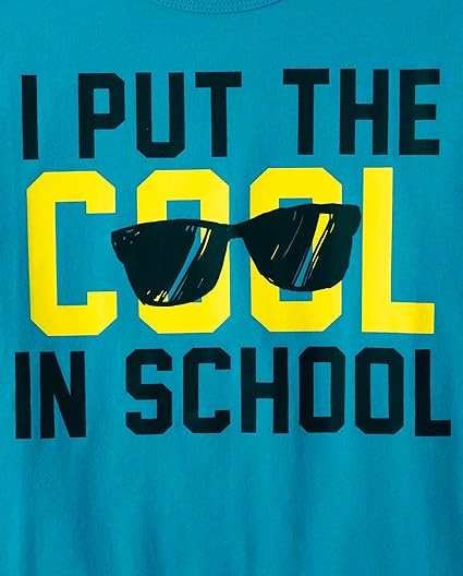 The Children's Place Boys School-Themed Short Sleeve Graphic Ts - XXL (3 Pack)