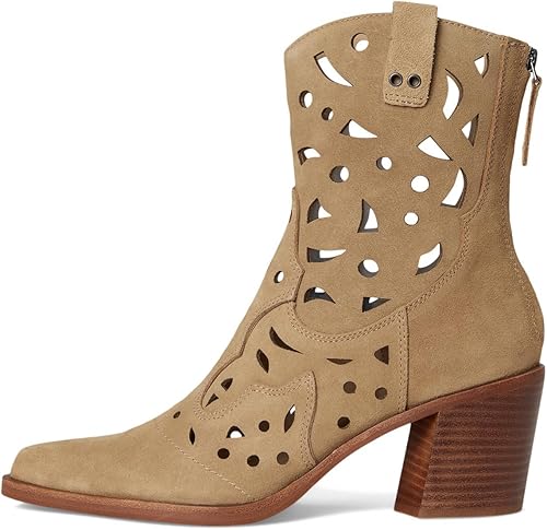 Dolce Vita Women's Zenobi Suede Boots - Dark Taupe, Size 9