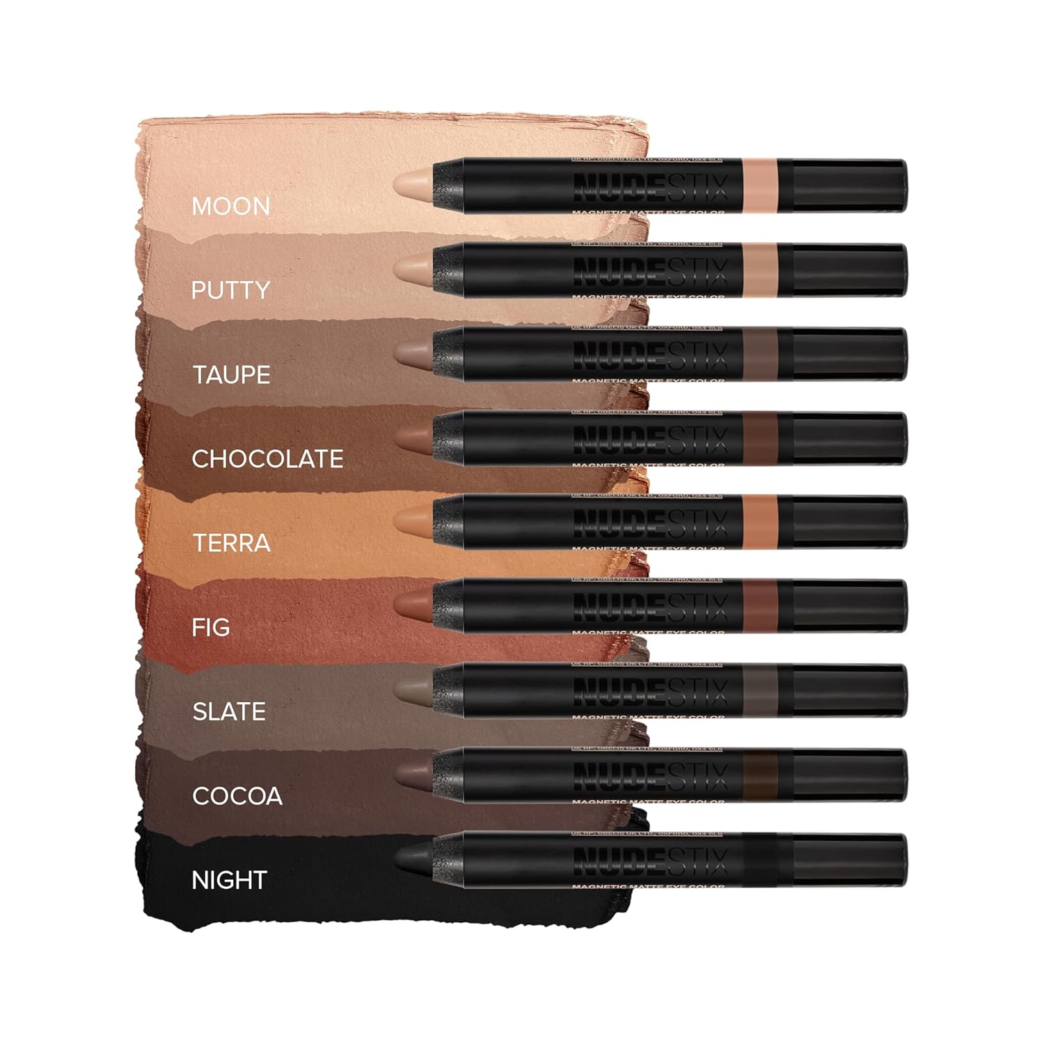 NUDESTIX Magnetic Matte Eye Pencil - Matte Finish, 0.10oz - Putty